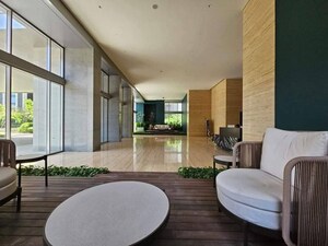 Bathroom in 3 BHK Apartment at Oberoi Sky City, Borivali East – for Rent