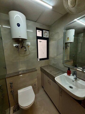 Bathroom in 3 BHK Apartment at M3M Sky City, Sector 65 – for Rent