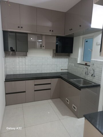 Kitchen in 2.5 BHK Apartment at Aparna Cyberscape, Nallagandla – for Rent