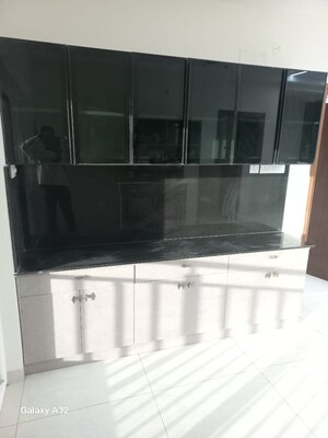 Kitchen in 2.5 BHK Apartment at Aparna Cyberscape, Nallagandla – for Rent