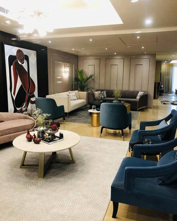 Living Room, dlf-cyber-sez 1 RK 523 Sq.Ft. Builder Floor In Sector 24 Gurgaon 9460459