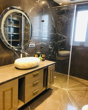 Kitchen in 1 RK Builder Floor at DLF Cyber SEZ, Sector 24 – for Rent