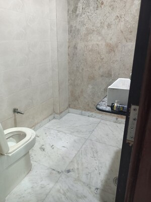 Bathroom in 3 BHK Builder Floor at Preet Vihar – for Rent