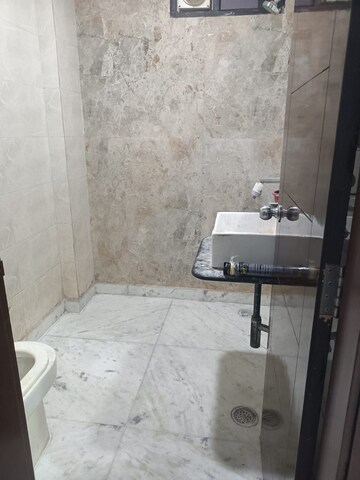 Bathroom in 3 BHK Builder Floor at Preet Vihar – for Rent