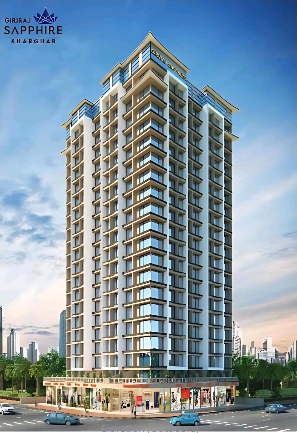 2 BHK Apartment For Sale in Giriraj Sapphire