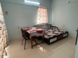 Bedroom in 1 BHK Apartment at Magarpatta City Heliconia, Hadapsar – for Rent