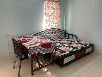 Bedroom in 1 BHK Apartment at Magarpatta City Heliconia, Hadapsar – for Rent