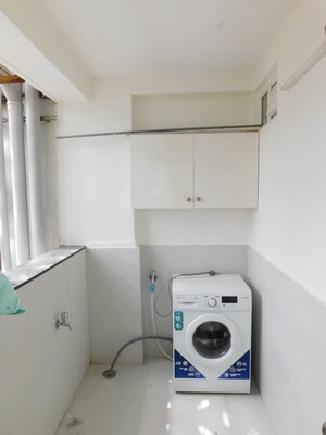 Bathroom in 4 BHK Apartment at Pacifica Hill Crest, Gachibowli – for Rent