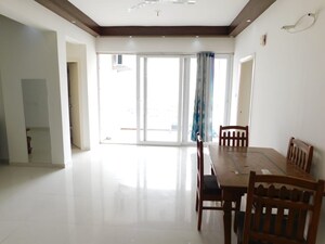 Dining area in 4 BHK Apartment at Pacifica Hill Crest, Gachibowli – for Rent
