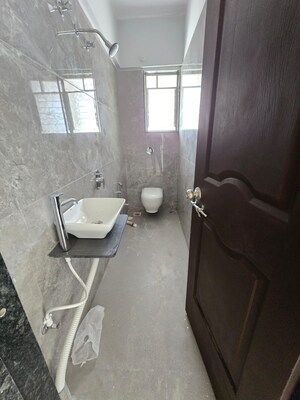 Bathroom in 1 BHK Apartment at Wadgaon Sheri – for Rent