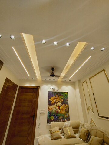 Living Room in 2 BHK Builder Floor at Dwarka Mor – for Sale