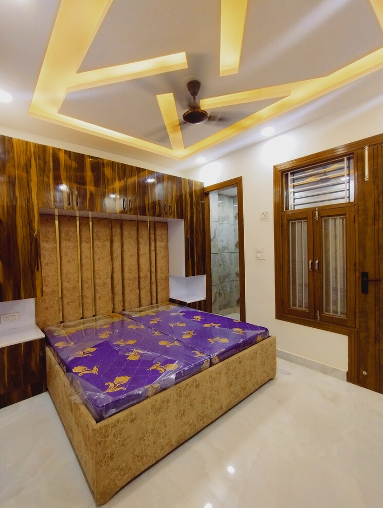 Bedroom, dwarka mor 2 Bedroom 550 Sq.Ft. Builder Floor In Dwarka Mor Delhi 9460587