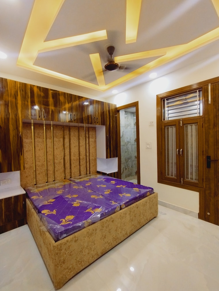 Bedroom, dwarka mor 2 Bedroom 550 Sq.Ft. Builder Floor In Dwarka Mor Delhi 9460587