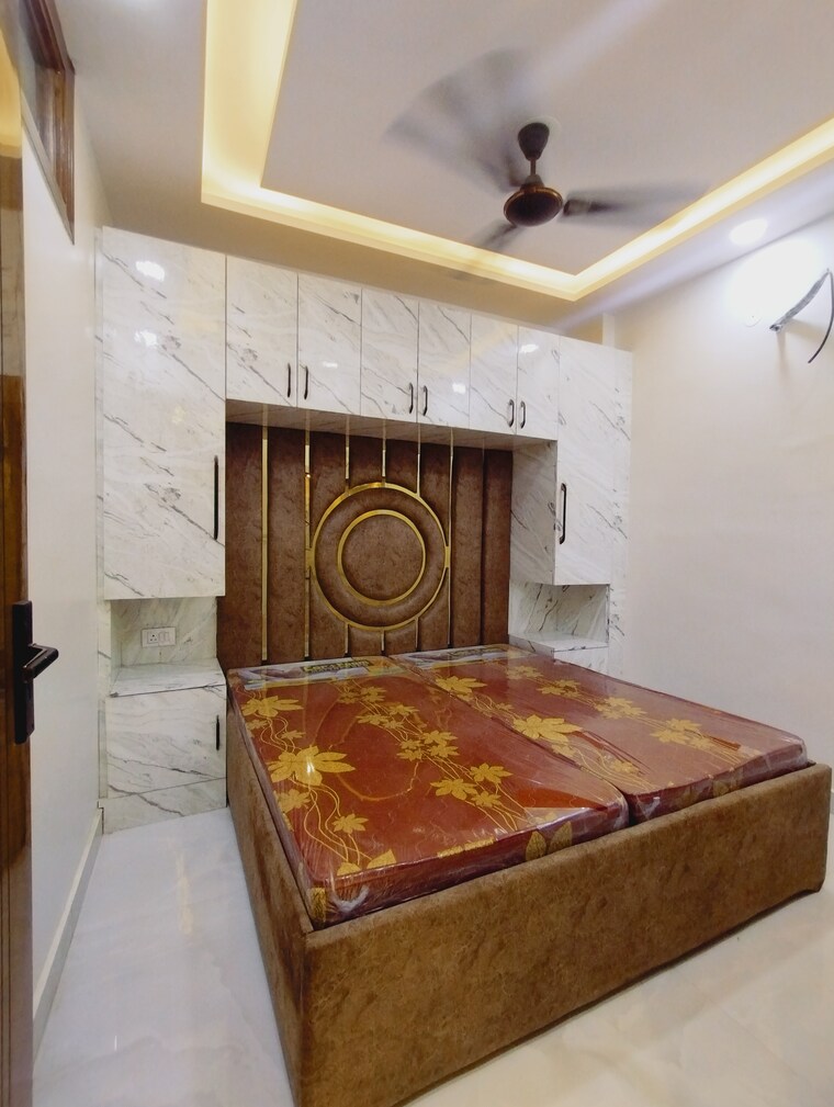 Bedroom, dwarka mor 2 Bedroom 550 Sq.Ft. Builder Floor In Dwarka Mor Delhi 9460587