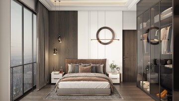 Bedroom in 4 BHK Apartment at Puravankara Purva Orient Grand, Mavalli – for Sale