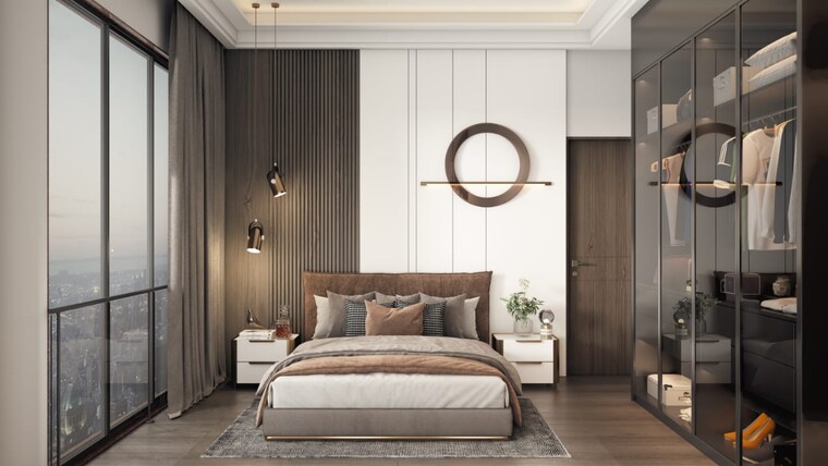 Bedroom, puravankara-purva-orient-grand 4 Bedroom 2338 Sq.Ft. Apartment In Mavalli Bangalore 9460594