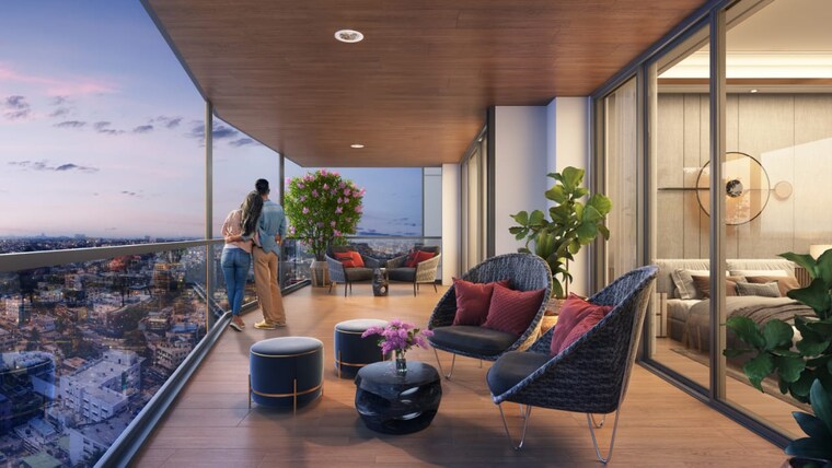 Exterior View, puravankara-purva-orient-grand 4 Bedroom 2338 Sq.Ft. Apartment In Mavalli Bangalore 9460594