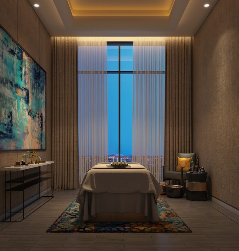 Living Room, puravankara-purva-orient-grand 4 Bedroom 2338 Sq.Ft. Apartment In Mavalli Bangalore 9460594