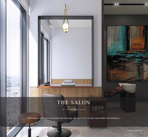 Living Room in 4 BHK Apartment at Puravankara Purva Orient Grand, Mavalli – for Sale