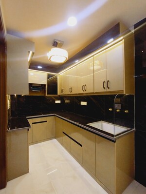 Kitchen in 3 BHK Builder Floor at Mohan Garden – for Sale