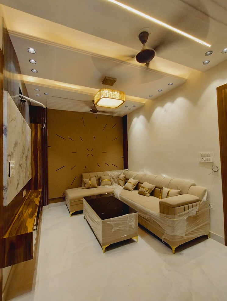 Living Room, mohan garden 3 Bedroom 900 Sq.Ft. Builder Floor In Mohan Garden Delhi 9460605