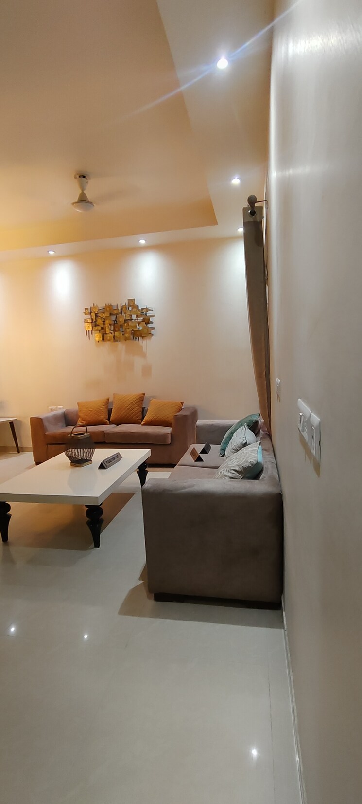 Living Room, ultima-107 3 Bedroom 1610 Sq.Ft. Builder Floor In Sector 104 Noida 9460614