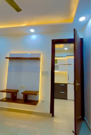 Furnished Amenities in 3 BHK Builder Floor at Uttam Nagar – for Rent
