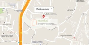 2 BHK Apartment – Map Location View at A And O F Residences Malad, Malad East - for Sale