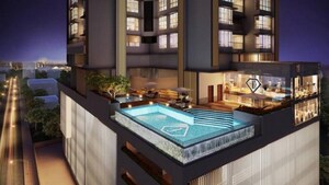 Swimming Pool in 2 BHK Apartment at A And O F Residences Malad, Malad East – for Sale