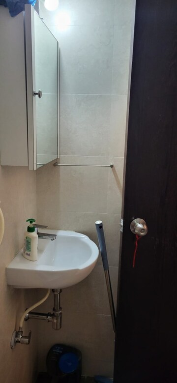 Bathroom in 1 BHK Apartment at Prayag Heights, Dindoshi – for Rent