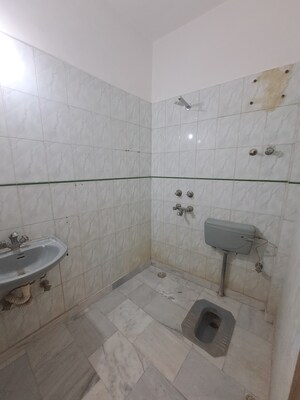 Bathroom in 2 BHK Builder Floor at Malviya Nagar – for Rent