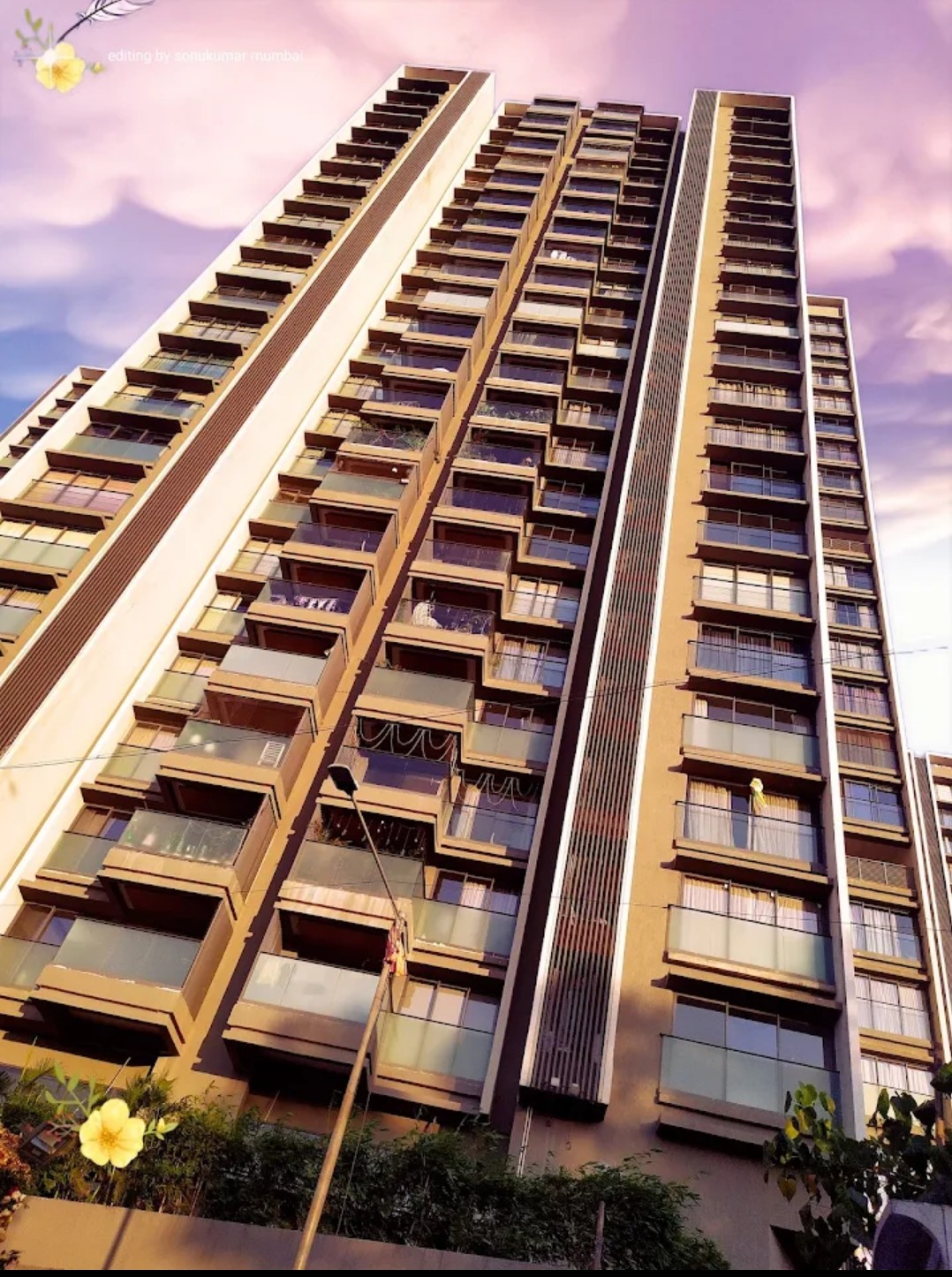 3 BHK 1400 Sq.Ft. Apartment in Rustomjee Paramount