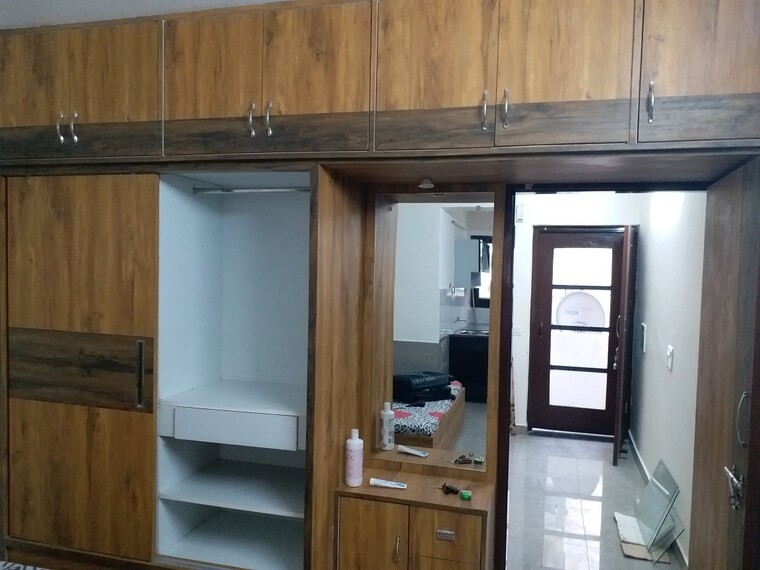 Kitchen, penta-homes 1 Bedroom 650 Sq.Ft. Apartment In Vip Road Zirakpur 9460725