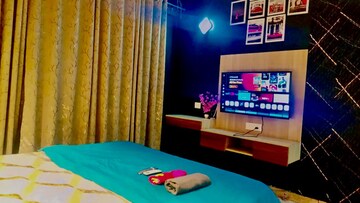 Bedroom in 1 BHK Apartment at Gaur City Center, Sector 4 Greater Noida – for Rent