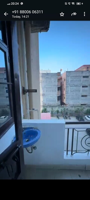 Balcony in 2.5 BHK Apartment at Amrapali Village ii, Nyay Khand – for Sale