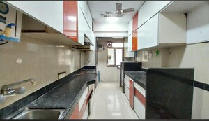 Kitchen in 3 BHK Apartment at Raheja Sherwood, Goregaon East – for Rent