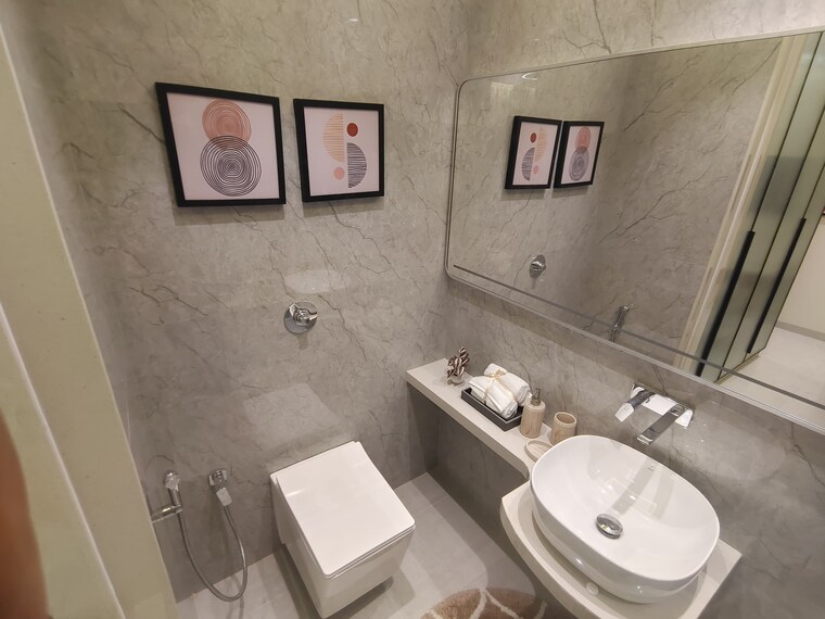 Bathroom, sadguru-trimurti 2 Bedroom 551 Sq.Ft. Apartment In Borivali East Mumbai 9460758