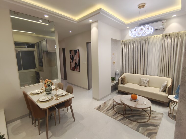 Living Room, sadguru-trimurti 2 Bedroom 551 Sq.Ft. Apartment In Borivali East Mumbai 9460758