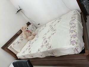 Bedroom in 2 BHK Apartment at Mahavir Square, Manpada – for Rent