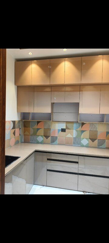 Kitchen in 6+ BHK Penthouse at Shipra Sun Tower, Shipra Suncity – for Sale