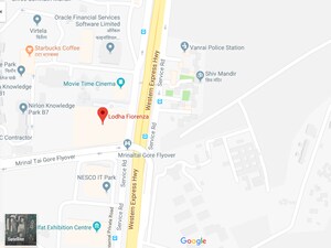 4 BHK Apartment – Map Location View at Lodha Fiorenza, Goregaon East - for Rent