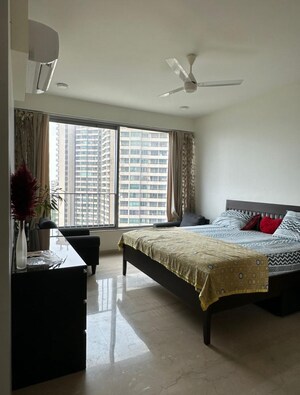 Bedroom in 4 BHK Apartment at Oberoi Realty Prisma, Andheri East – for Rent