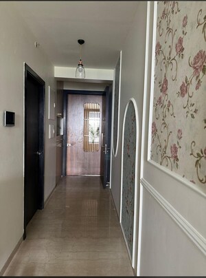 Building Lobby in 4 BHK Apartment at Oberoi Realty Prisma, Andheri East – for Rent