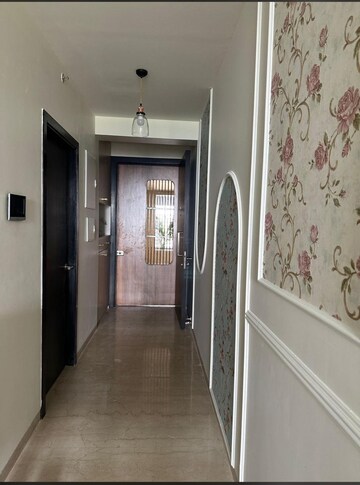 Building Lobby in 4 BHK Apartment at Oberoi Realty Prisma, Andheri East – for Rent