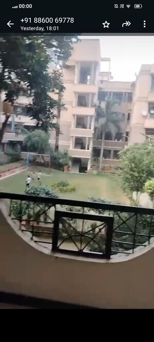 Balcony in 2 BHK Apartment at Express Garden, Vaibhav Khand – for Sale