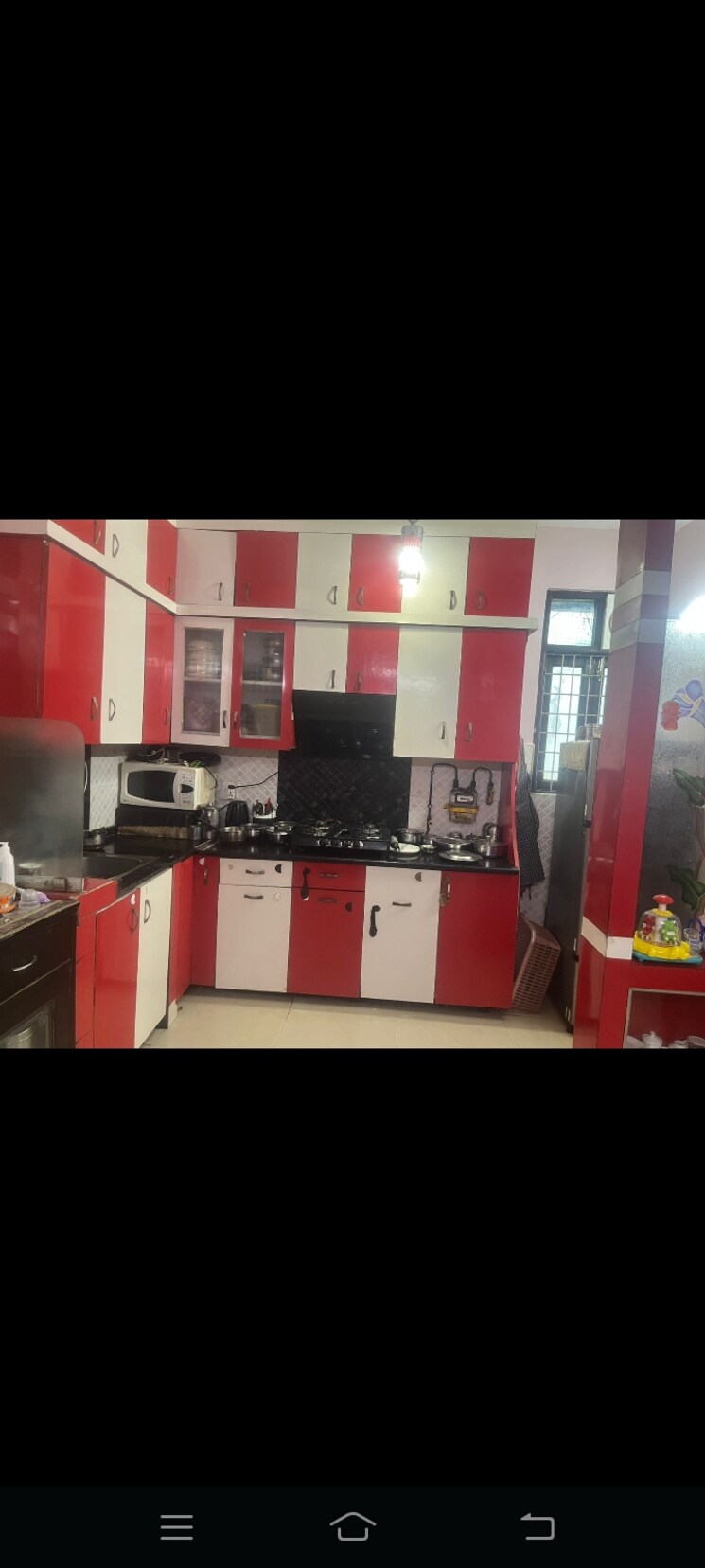 Kitchen, kanha-apartments-indirapuram 3 Bedroom 1600 Sq.Ft. Builder Floor In Shakti Khand 2 Ghaziabad 9460852