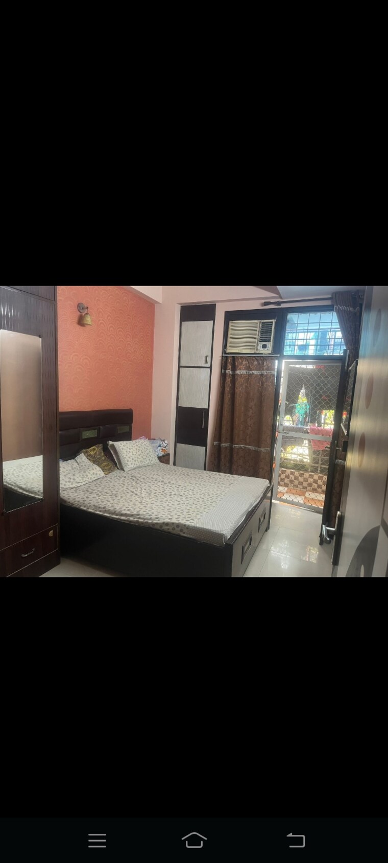 Bedroom, kanha-apartments-indirapuram 3 Bedroom 1600 Sq.Ft. Builder Floor In Shakti Khand 2 Ghaziabad 9460852