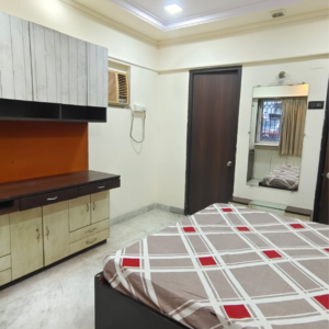Bedroom in 2 BHK Apartment at Hari Niwas Bandra, Turner Road – for Rent