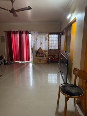 Living Room in 2 BHK Apartment at Gera Emerald City, Kharadi – for Rent