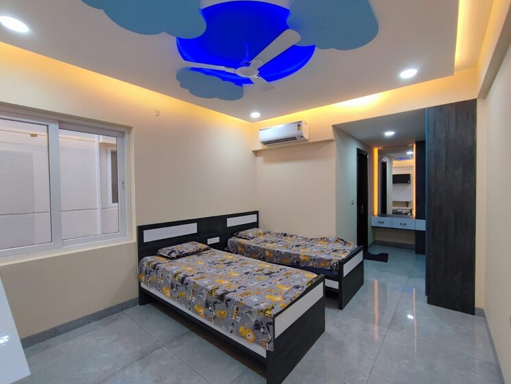 Bedroom, muppas-indraprastha 4 Bedroom 4095 Sq.Ft. Villa In Tellapur Hyderabad 9460868